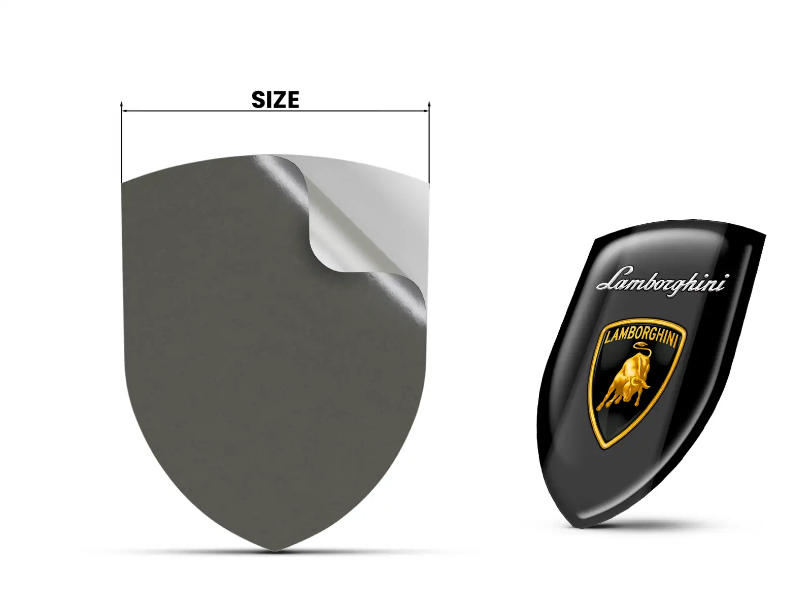 Lamborghini Windschutzaufkleber Auto Racing Minimal Stern